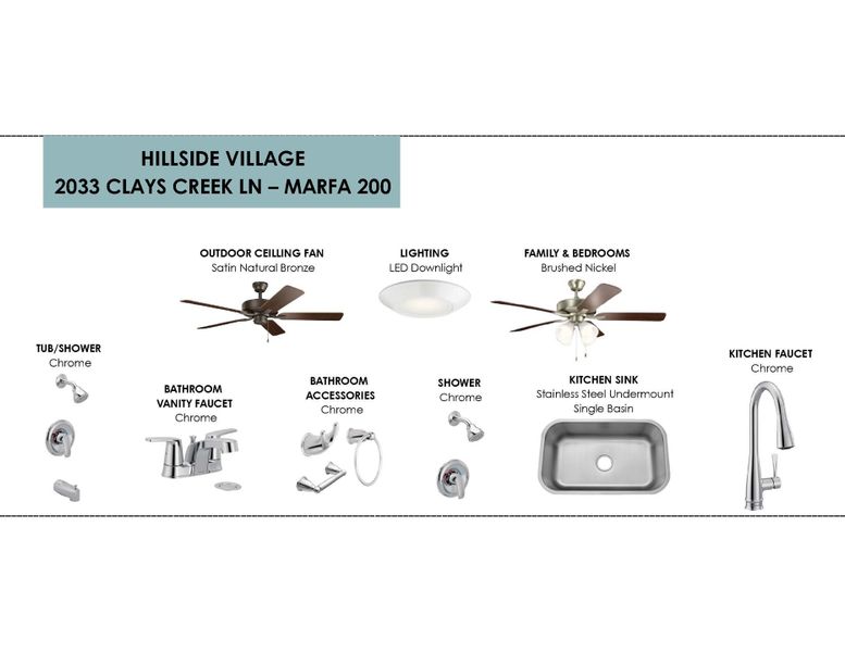 Sample of building materials used in homes in Hillside Village, Temple (Image 5). Sample of building materials used in homes in Hillside Village, Temple (Image 5).