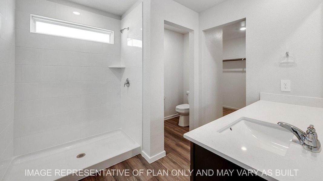 Furnished interior view inside a new home in Midtown Reserve, College Station (Image 8).