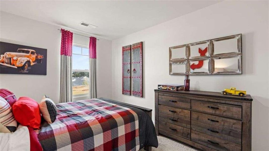 Furnished interior view inside a new home in Poplar Preserve, Newnan (Image 11).