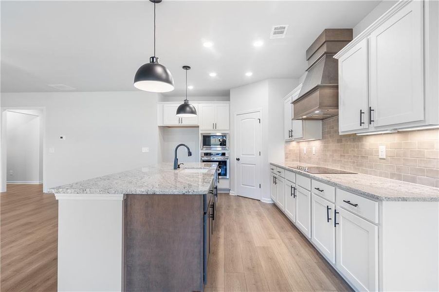 Furnished interior view inside a new home in Harmony Farms, Eatonton (Image 11).