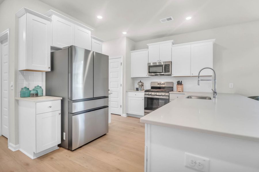 Furnished interior view inside a new home in Sweetgrass at Summers Corner: Arbor Collection, Summerville (Image 33).
