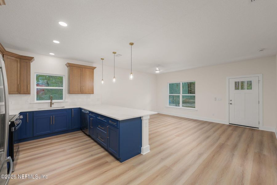 Furnished interior view inside a new home in , Hastings (Image 5).