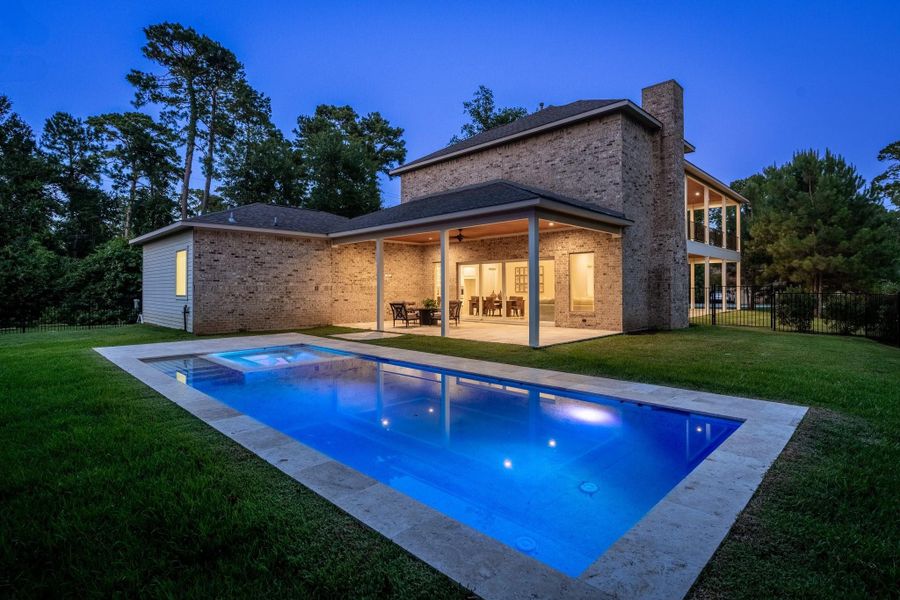 Exterior details and patio area of a home in , Tomball (Image 30). Exterior details and patio area of a home in , Tomball (Image 30).