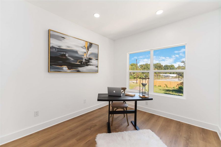 Furnished interior view inside a new home in , Houston (Image 25).