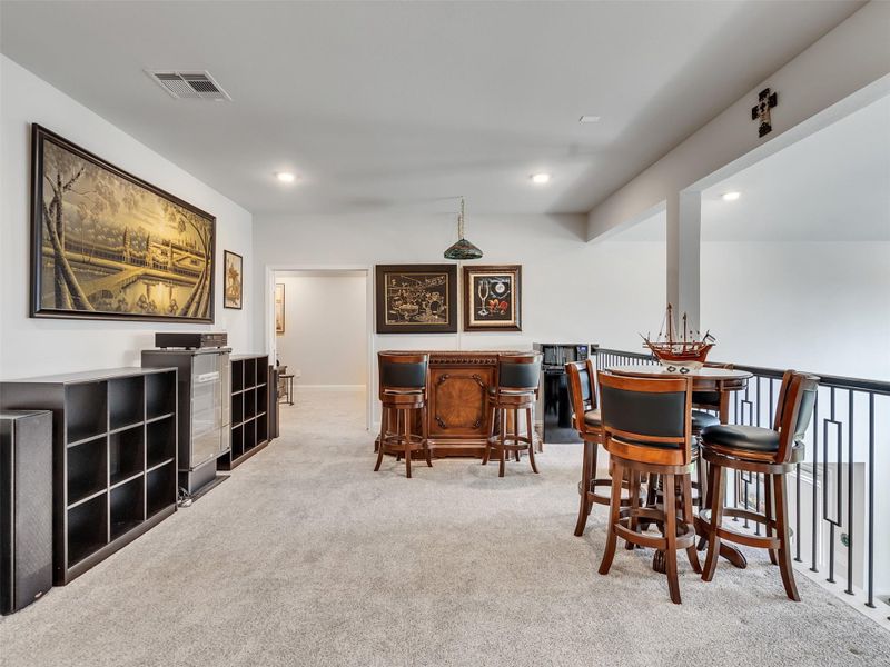 Furnished interior view inside a new home in ARTAVIA, Conroe (Image 30).