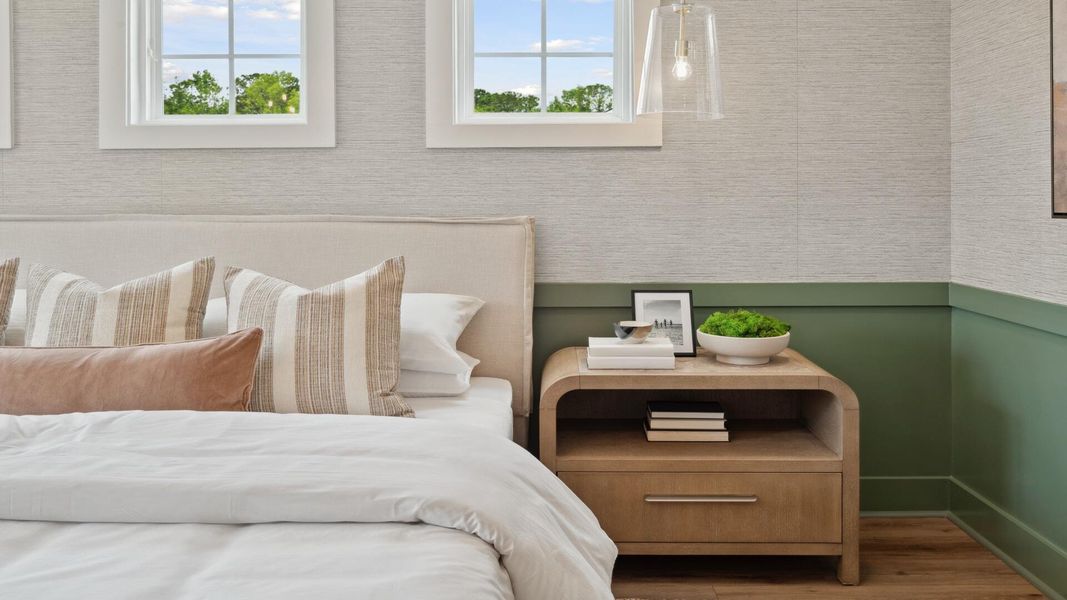Furnished interior view inside a new home in Creekside at Andrews, Summerville (Image 31).