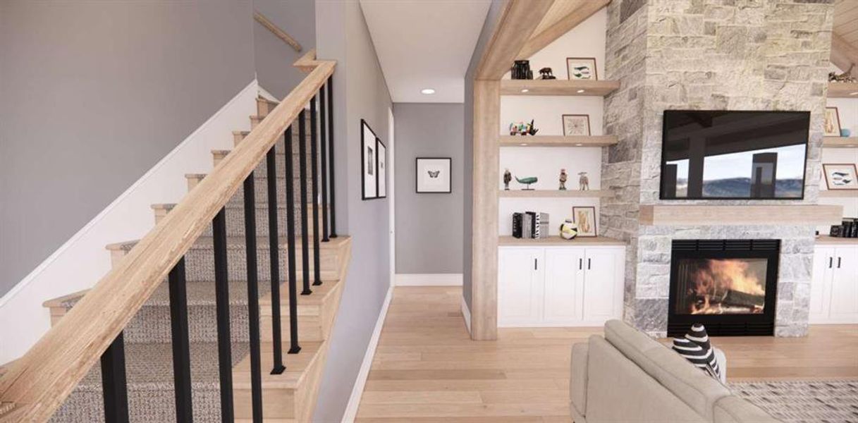 Furnished interior view inside a new home in , Carrollton (Image 27).