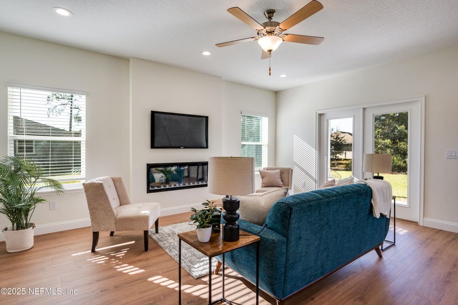 Furnished interior view inside a new home in , Jacksonville (Image 13).