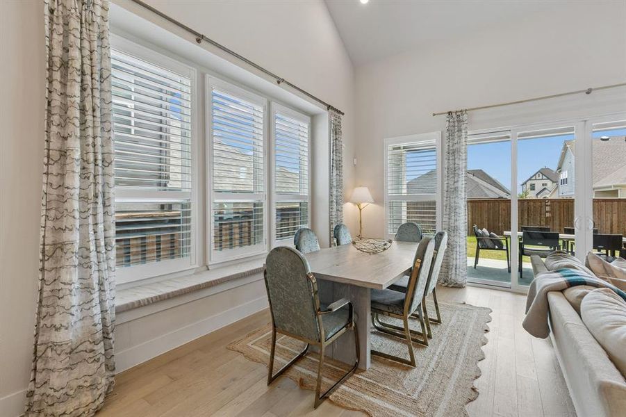 Furnished interior view inside a new home in Walsh: Artisan Series - 50' lots, Aledo (Image 10).