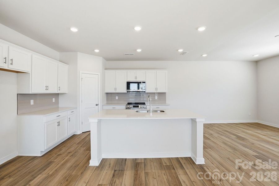 Furnished interior view inside a new home in The Meadows at Asbury Ridge, York (Image 6).