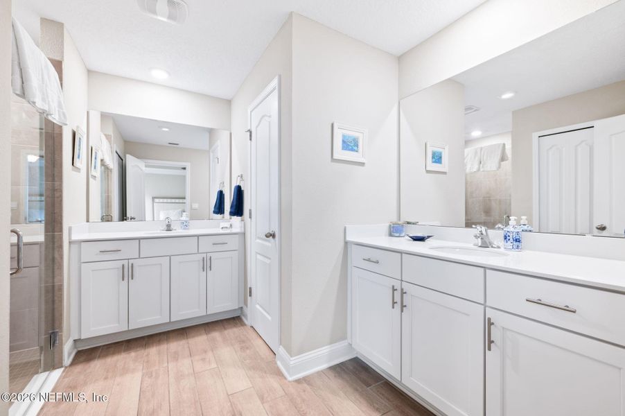 Furnished interior view inside a new home in Dorado at Entrada, St. Augustine (Image 36).