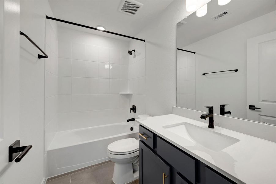 Furnished interior view inside a new home in Jubilee - Reserve Collection, Hockley (Image 6).