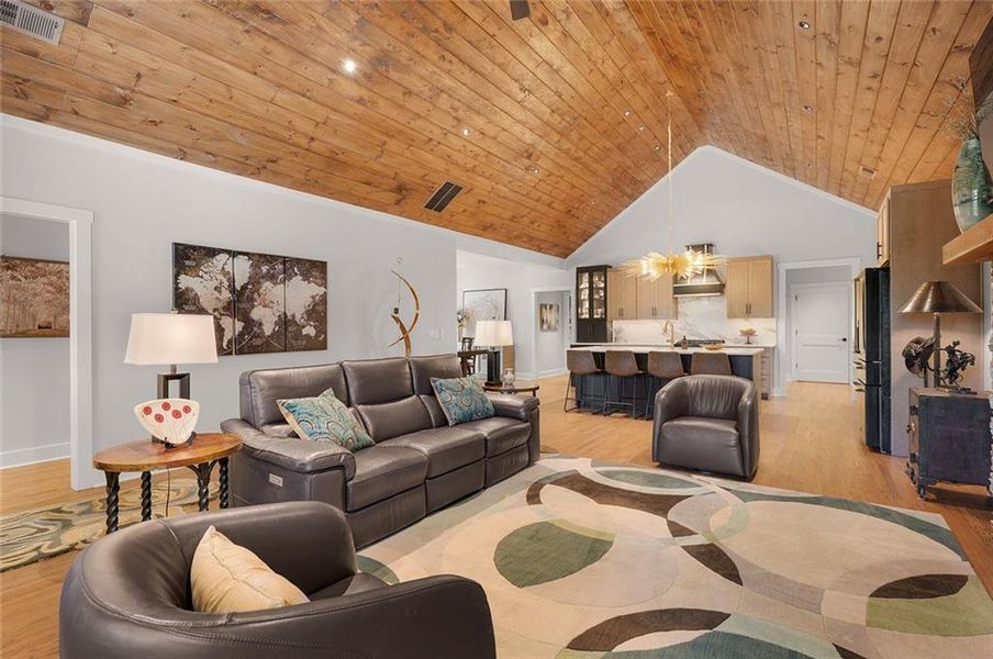 Furnished interior view inside a new home in , Talking Rock (Image 5).