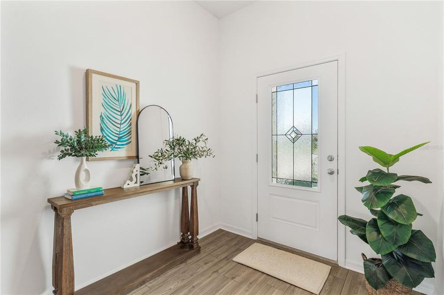 Furnished interior view inside a new home in Sol Vista, Dundee (Image 26).