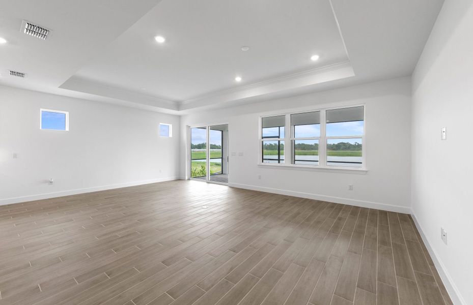 Spacious, unfurnished interior of a new home in Shores at Stillwater, Englewood (Image 23). Spacious, unfurnished interior of a new home in Shores at Stillwater, Englewood (Image 23).