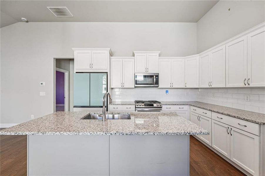 Furnished interior view inside a new home in , Canton (Image 13).