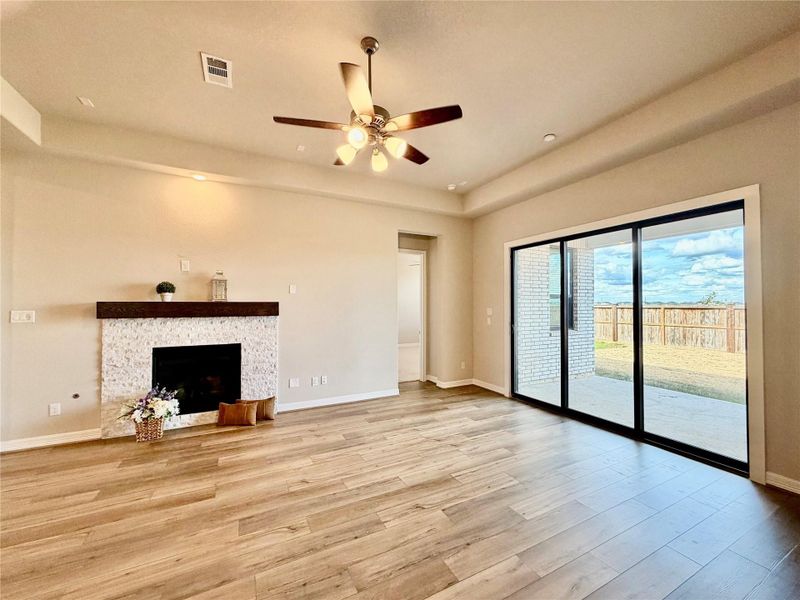 Electronic Fire-place