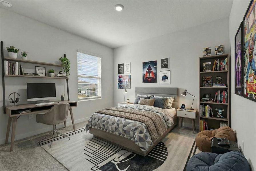 Furnished interior view inside a new home in , Bradenton (Image 34).