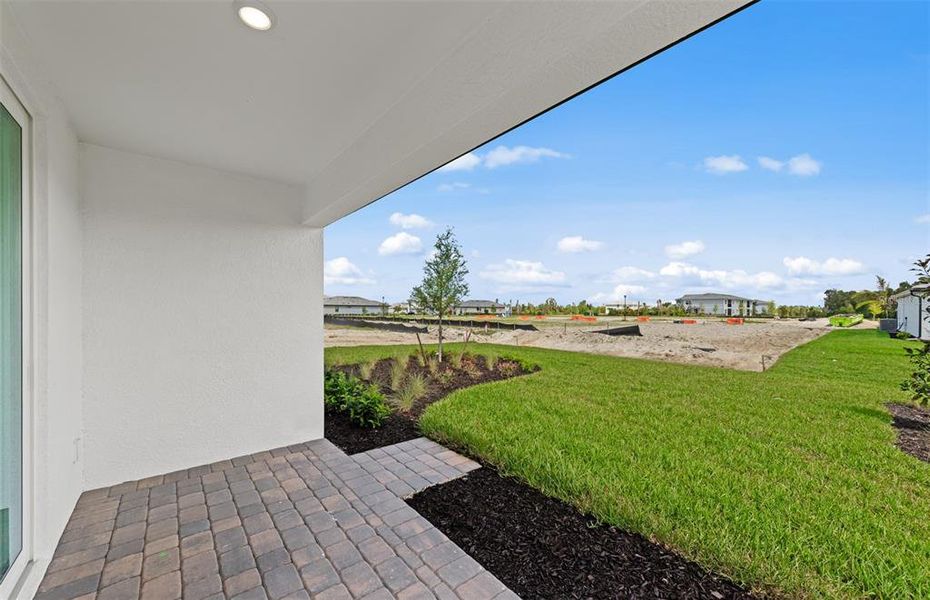 Exterior details and patio area of a home in Lakespur Wellen Park, Venice (Image 17). Exterior details and patio area of a home in Lakespur Wellen Park, Venice (Image 17).