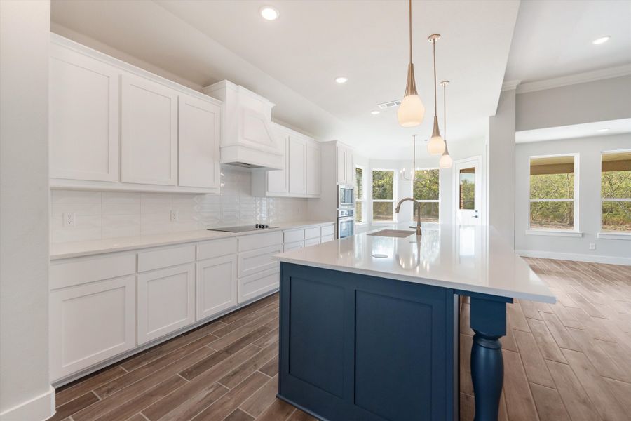 Furnished interior view inside a new home in Vista Oaks Estates, Royse City (Image 7). Furnished interior view inside a new home in Vista Oaks Estates, Royse City (Image 7).