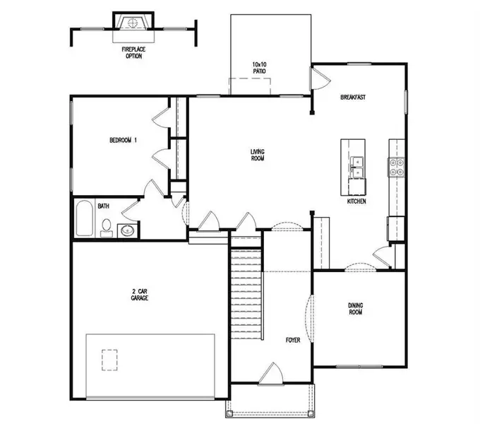 2D floor plan layout of this home in , Villa Rica, GA (Image 5). 2D floor plan layout of this home in , Villa Rica, GA (Image 5).