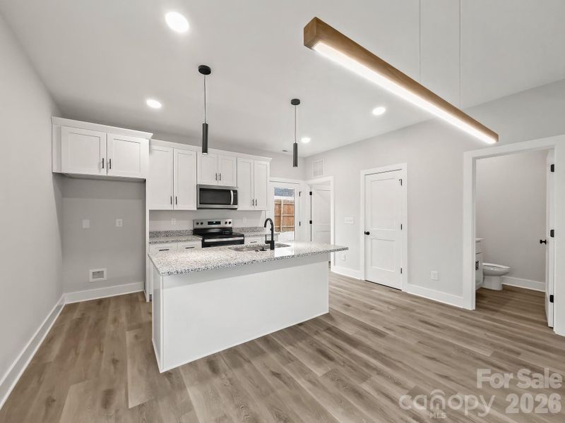 Furnished interior view inside a new home in , Kannapolis (Image 5). Furnished interior view inside a new home in , Kannapolis (Image 5).