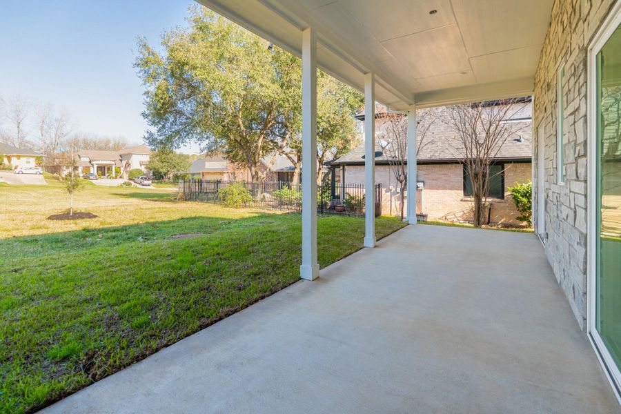Exterior details and patio area of a home in , Montgomery (Image 24). Exterior details and patio area of a home in , Montgomery (Image 24).