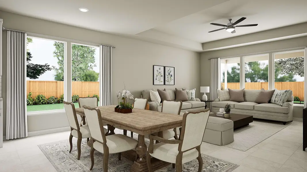 Furnished interior view inside a new home in Mason Woods, Cypress (Image 15). Furnished interior view inside a new home in Mason Woods, Cypress (Image 15).