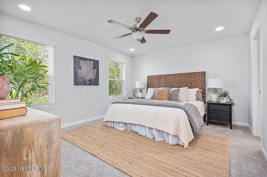 Furnished interior view inside a new home in , Jacksonville (Image 12). Furnished interior view inside a new home in , Jacksonville (Image 12).