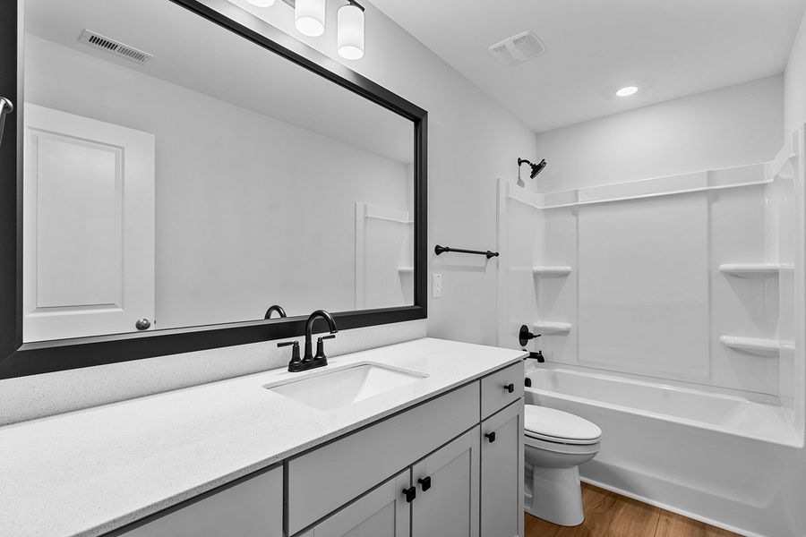 Furnished interior view inside a new home in Brooke Hill, Lewisville (Image 19). Furnished interior view inside a new home in Brooke Hill, Lewisville (Image 19).