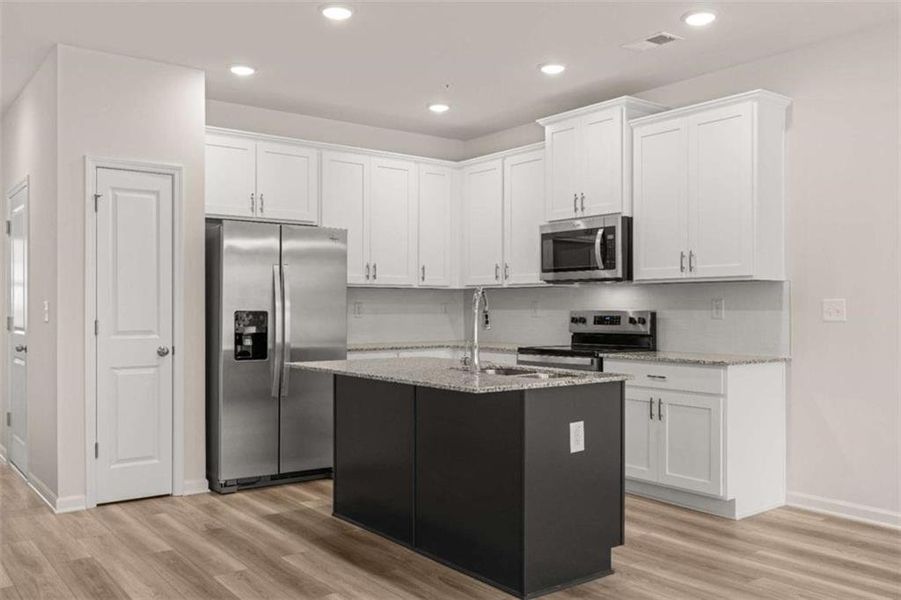 Furnished interior view inside a new home in , Jonesboro (Image 6).