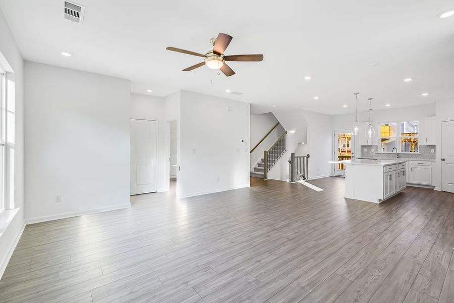 Spacious, unfurnished interior of a new home in Chandler Run, Tucker (Image 12).