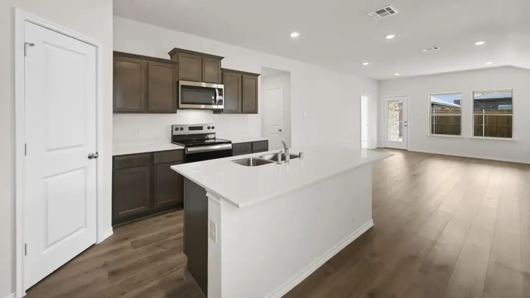 Furnished interior view inside a new home in Wildcat Ranch, Crandall (Image 9).