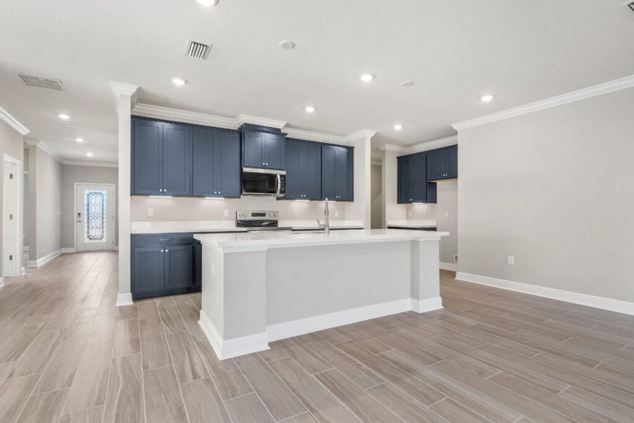 Furnished interior view inside a new home in Lake Merial, Panama City (Image 7). Furnished interior view inside a new home in Lake Merial, Panama City (Image 7).