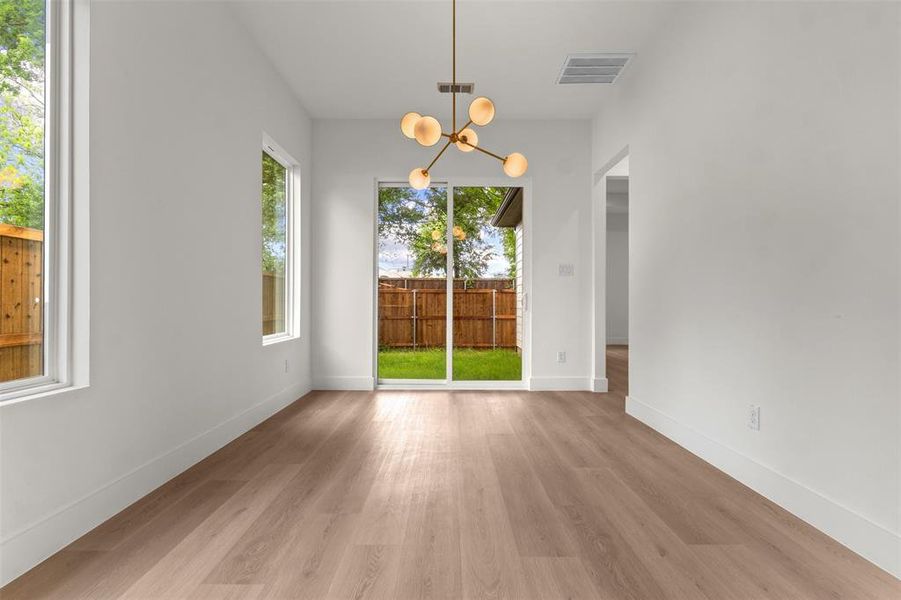 Spacious, unfurnished interior of a new home in , Dallas (Image 25).