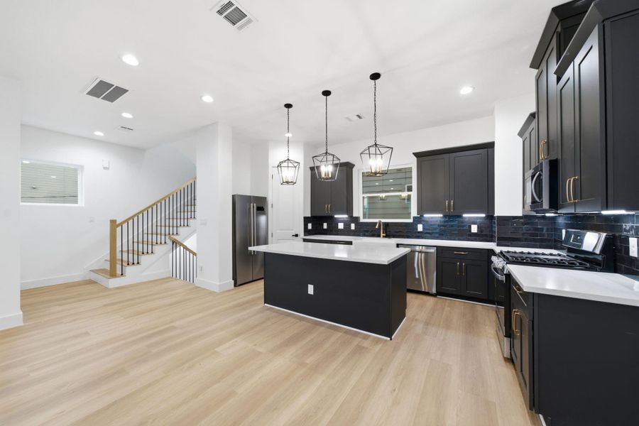 Furnished interior view inside a new home in , Houston (Image 7).