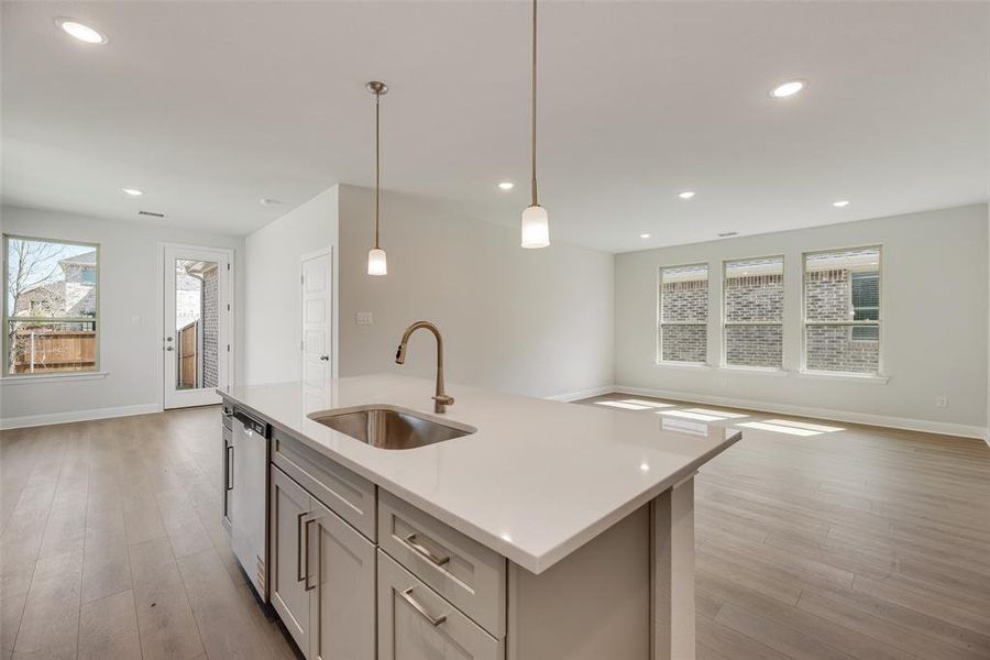 Furnished interior view inside a new home in Arbors at Legacy Hills, Celina (Image 6). Furnished interior view inside a new home in Arbors at Legacy Hills, Celina (Image 6).