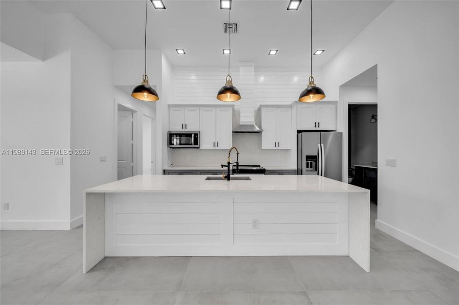 Furnished interior view inside a new home in , Cape Coral (Image 15).