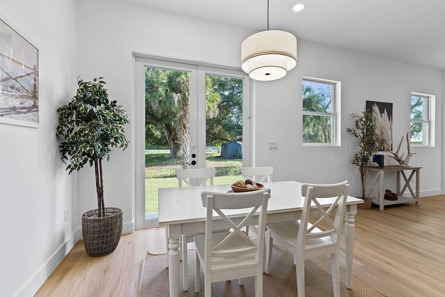 Furnished interior view inside a new home in , Vero Beach (Image 18).