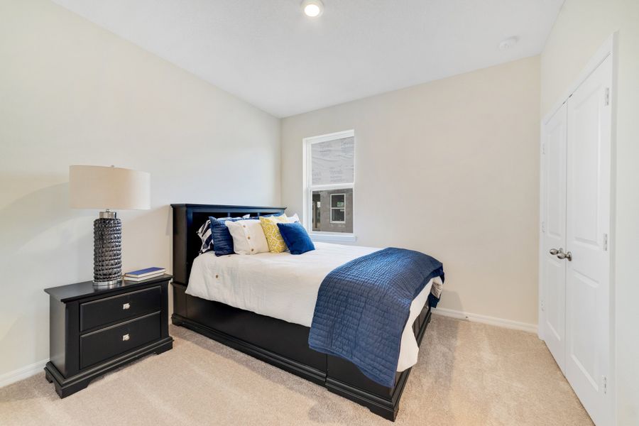 Representative furnished interior of a home built from the Cambridge by Beazer Homes in Estates at Lake Jesup, Sanford (Image 11).