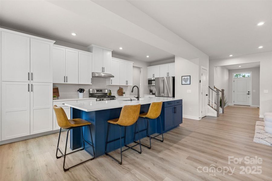 Furnished interior view inside a new home in , Spartanburg (Image 25).