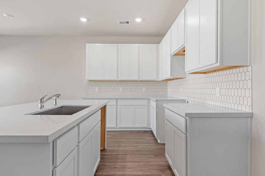 Furnished interior view inside a new home in Arabella on the Prairie 60', Richmond (Image 6).