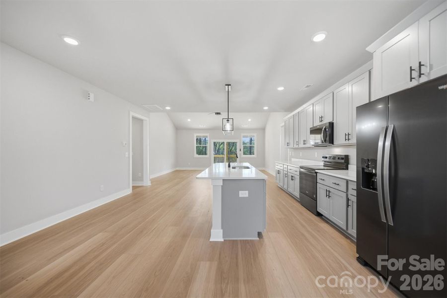 Furnished interior view inside a new home in , Morganton (Image 7).