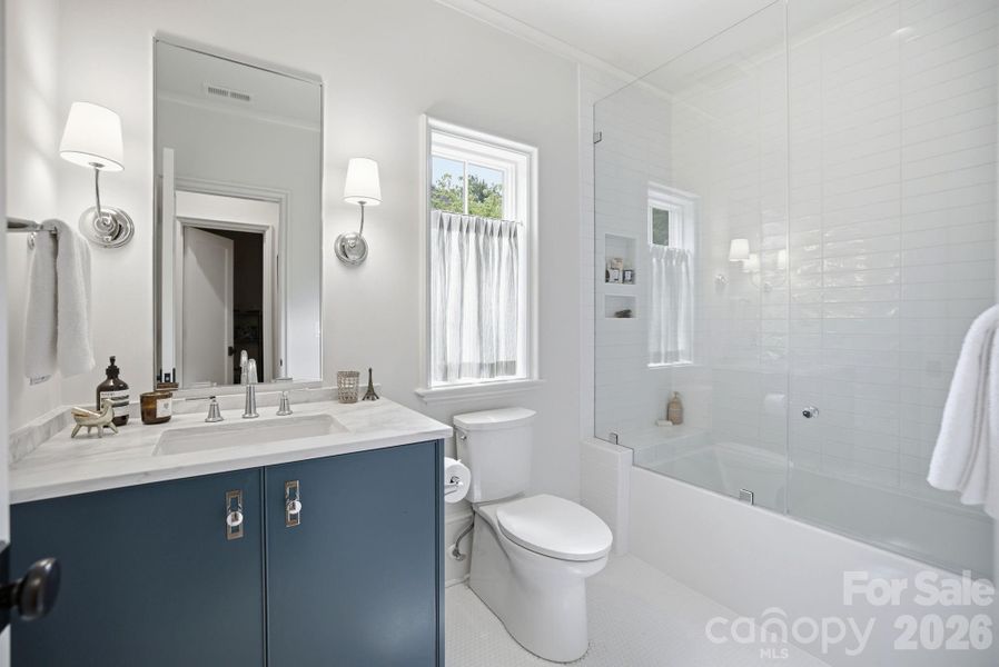 Furnished interior view inside a new home in , Charlotte (Image 12).