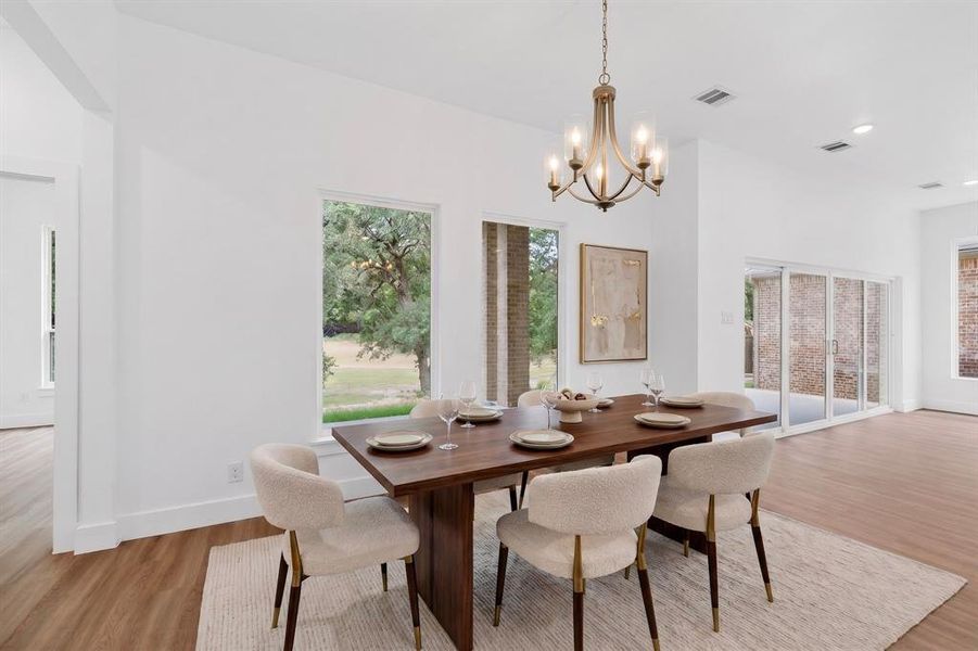 Furnished interior view inside a new home in , Whitney (Image 6). Furnished interior view inside a new home in , Whitney (Image 6).