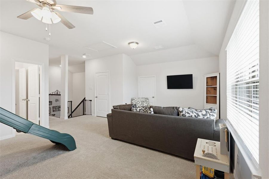 Furnished interior view inside a new home in , Denton (Image 34).