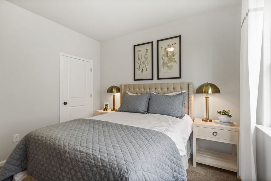 Furnished interior view inside a new home in Bridgeport Single Family Homes, Greenville (Image 13).