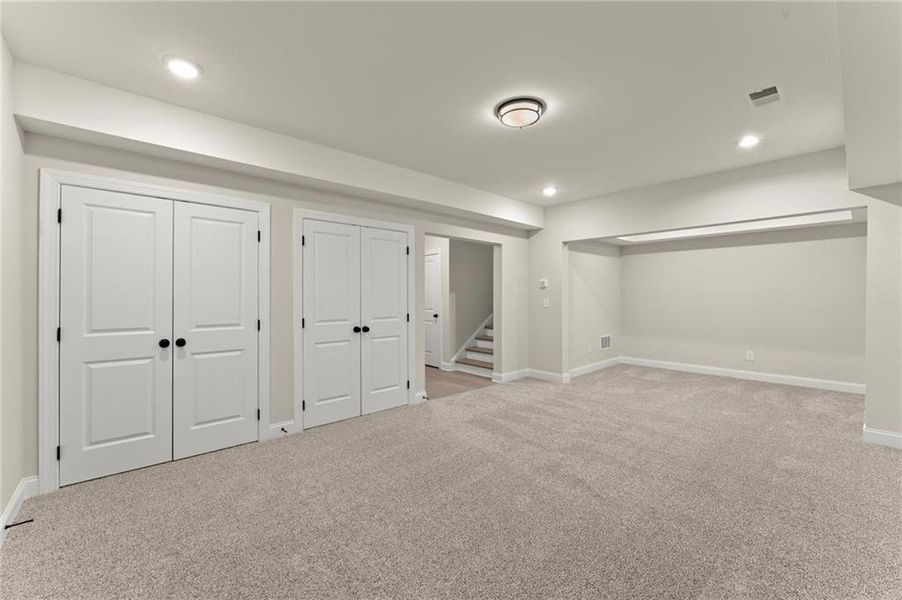 Spacious, unfurnished interior of a new home in West Highlands, Atlanta (Image 50). Spacious, unfurnished interior of a new home in West Highlands, Atlanta (Image 50).