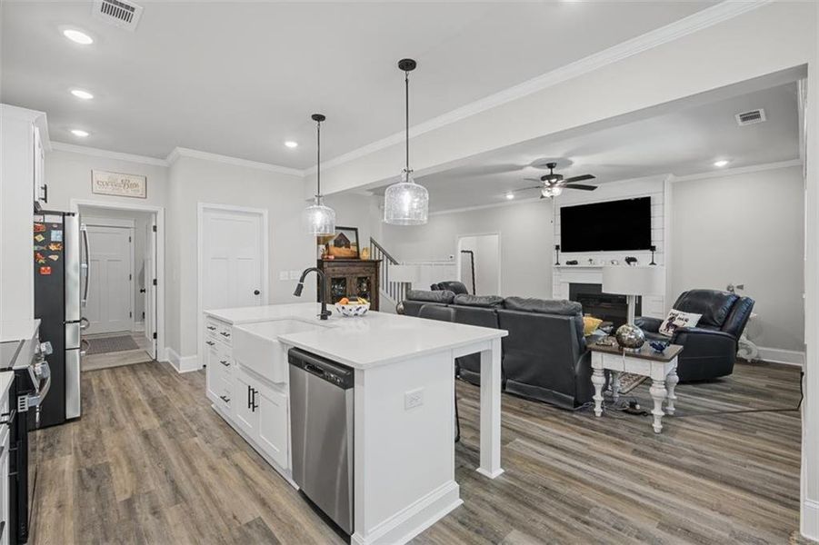Furnished interior view inside a new home in , Douglasville (Image 15).