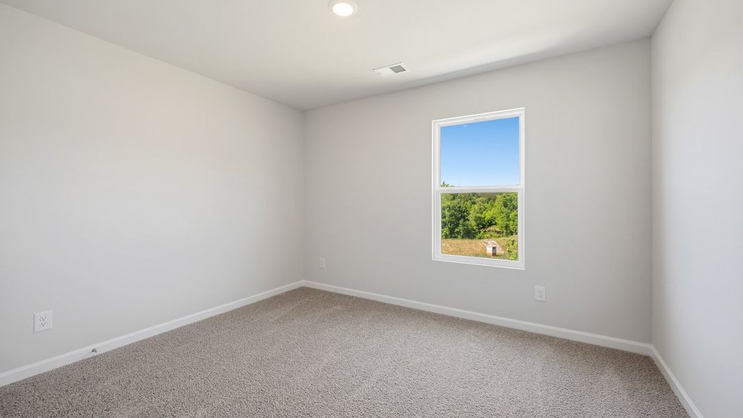 Spacious, unfurnished interior of a new home in Cedar Ridge - Locust Grove Station, Locust Grove (Image 24). Spacious, unfurnished interior of a new home in Cedar Ridge - Locust Grove Station, Locust Grove (Image 24).
